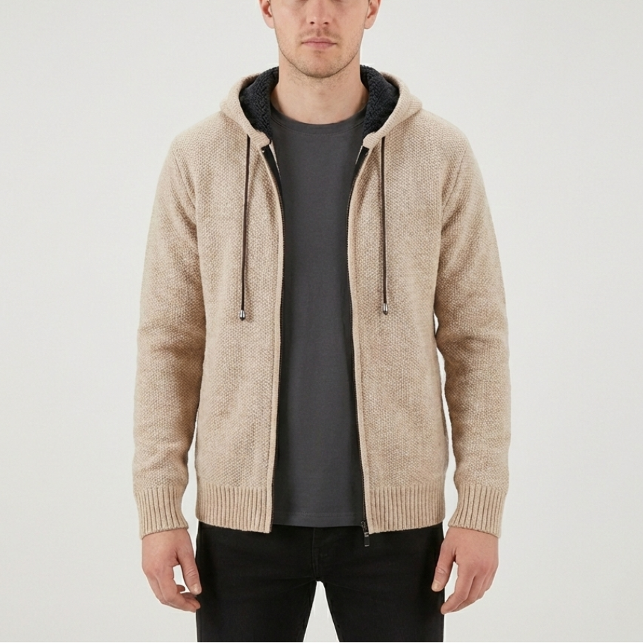 Nordspur | Men Casual Zip Cardigan