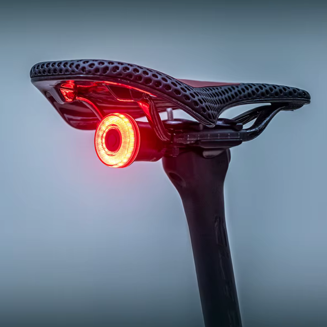 USB-C Bicycle Rear Light with Aluminium Housing & Dimmer – VisionRide Pro