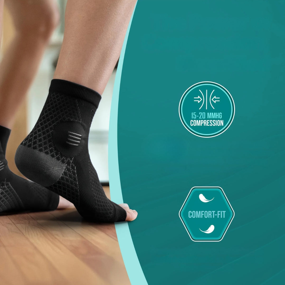 Nordspur | Anklexa Open Toe Ankle Compression Sleeve