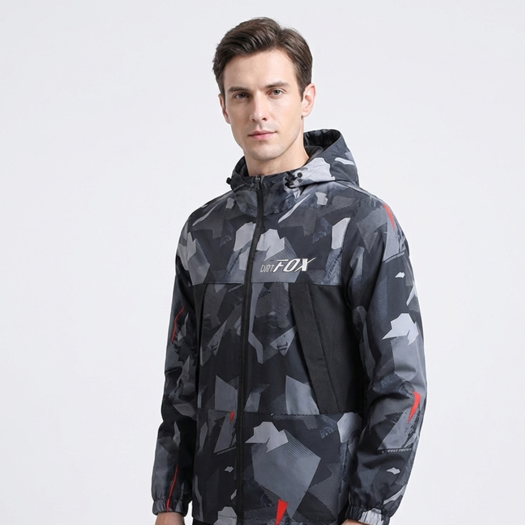 Nordspur | VeloGuard Hooded Cycling Wind Jacket