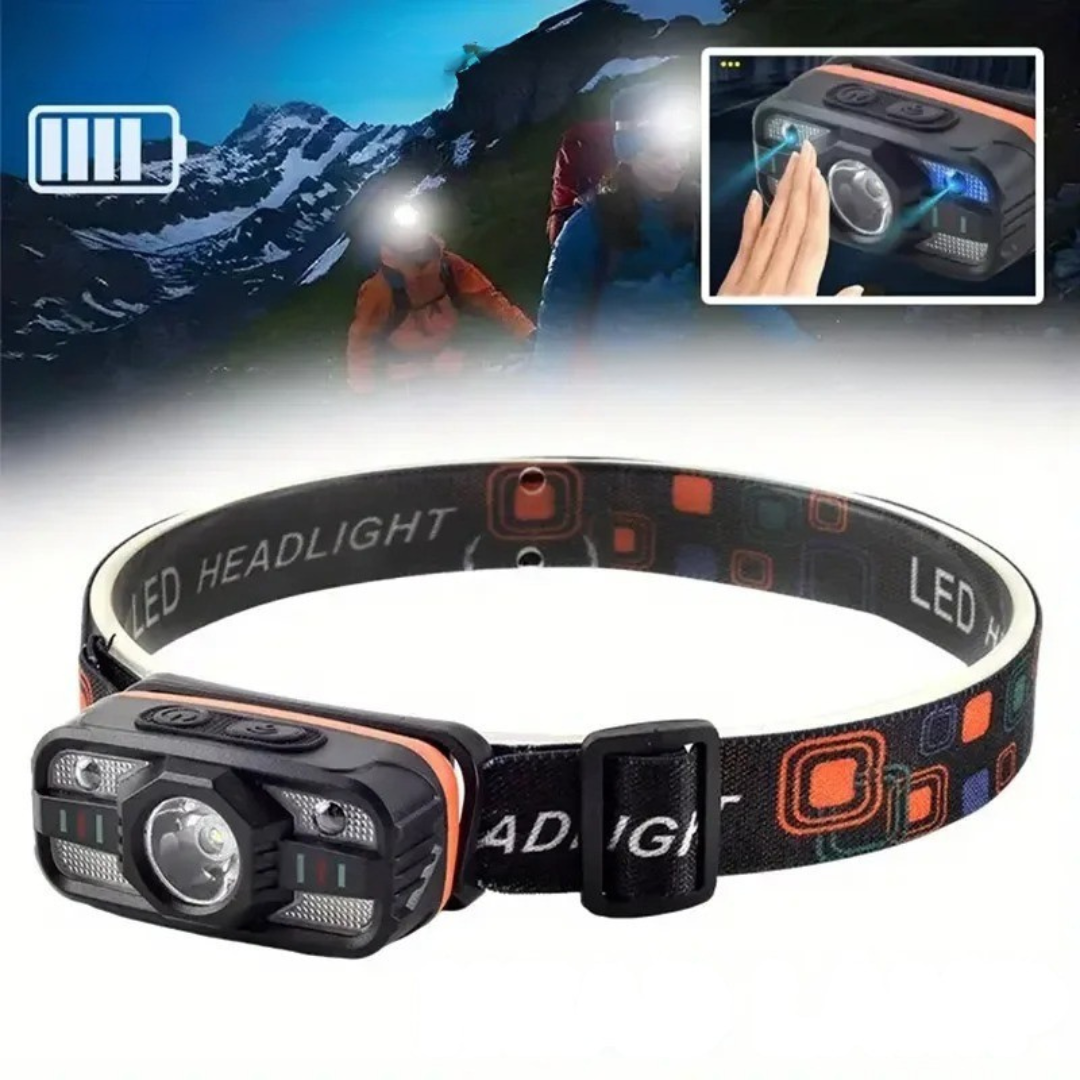 Nordspur | TrailGlint USB Rechargeable LED Headlamp
