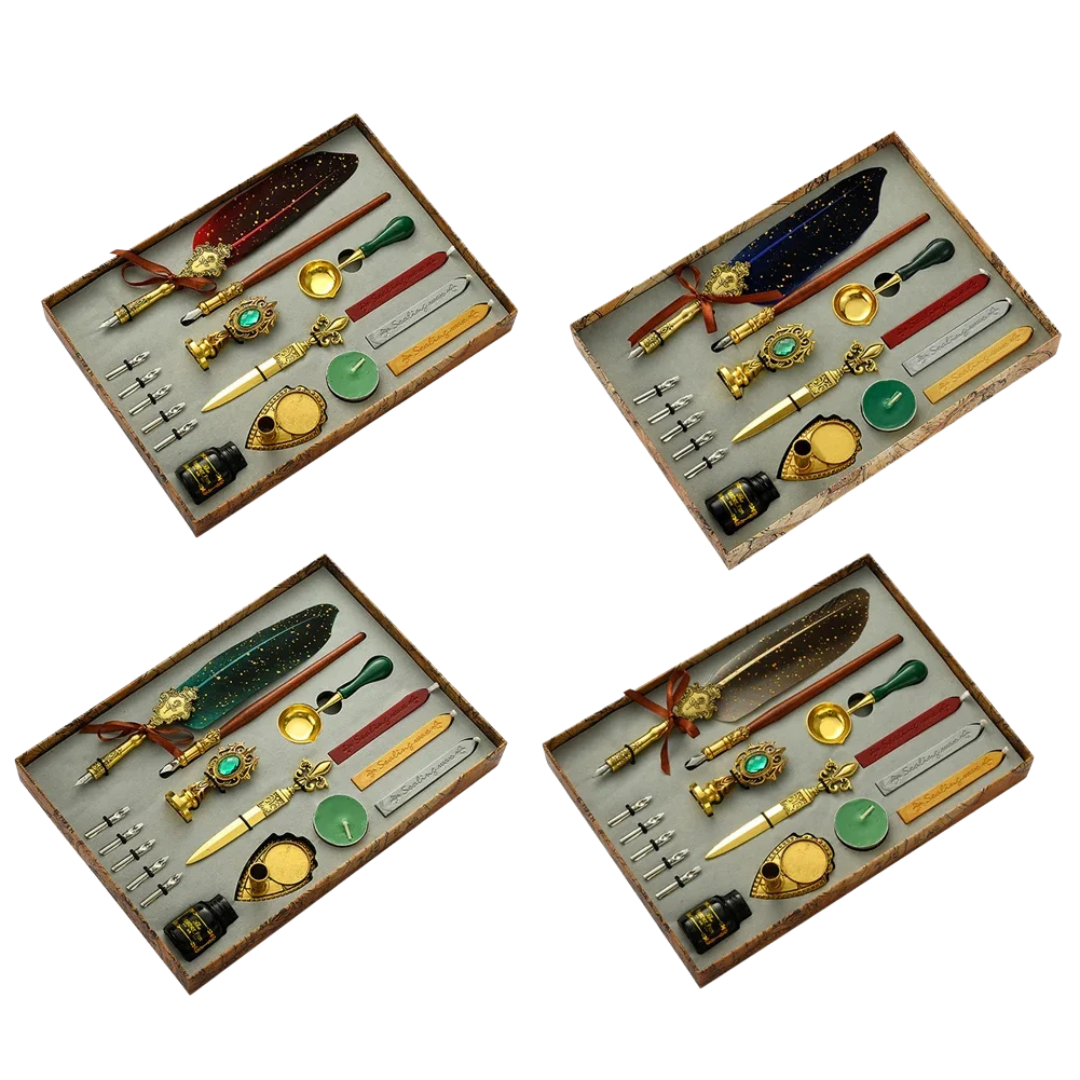 Nordspur | Inkspirex Retro Feather Writing Set 5 Pieces