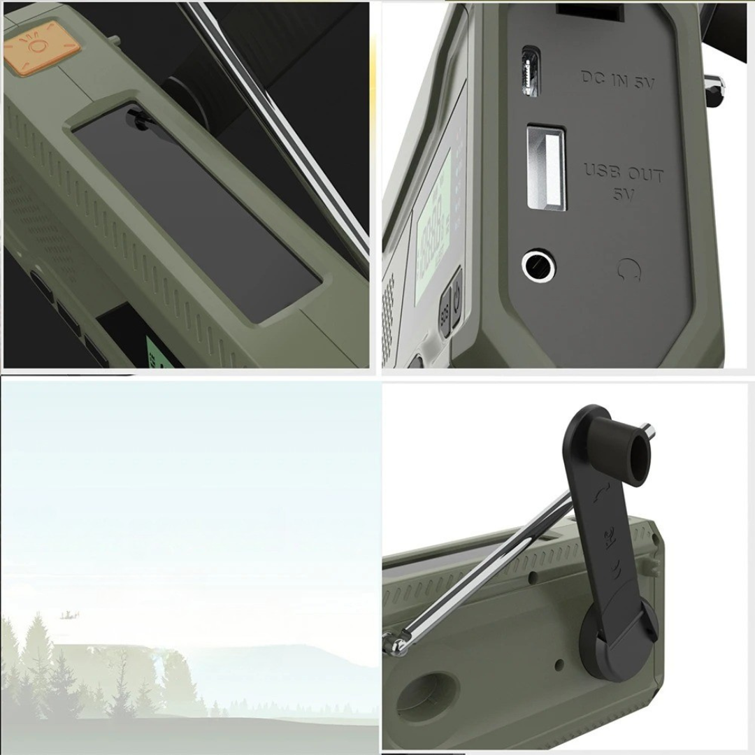Nordspur | Solanta Portable Solar Crank Radio