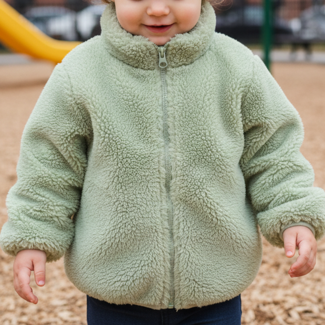 Baby Jacket – Heavyweight Zip-Up Fleece Children’s Jacket CloudSnug