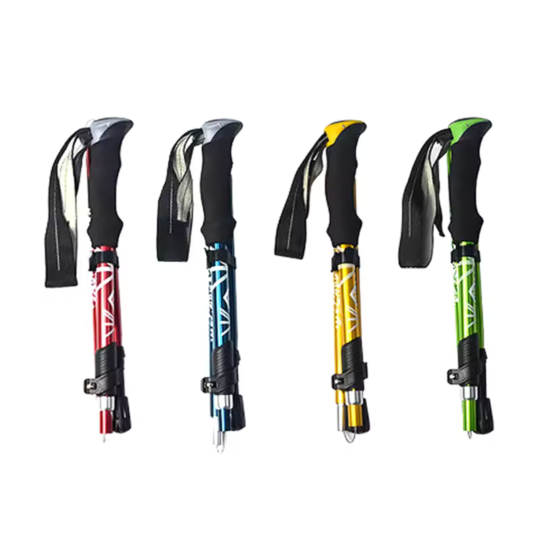 Folding Trekking Pole 5-Piece, Ultra-Light & Adjustable – PeakLite Fold