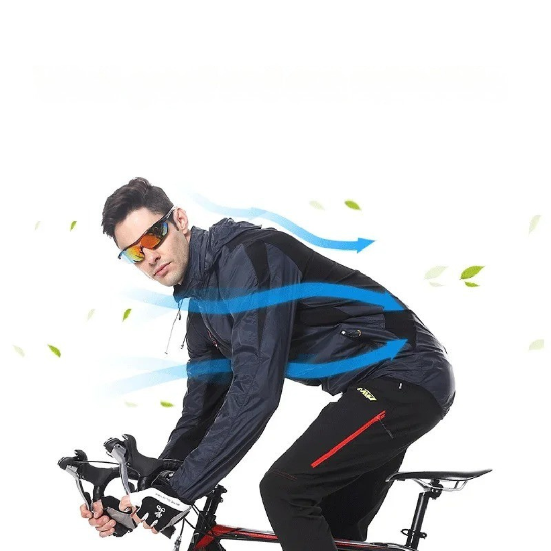 Nordspur | VelociShield Lightweight Reflective Cycling Jacket