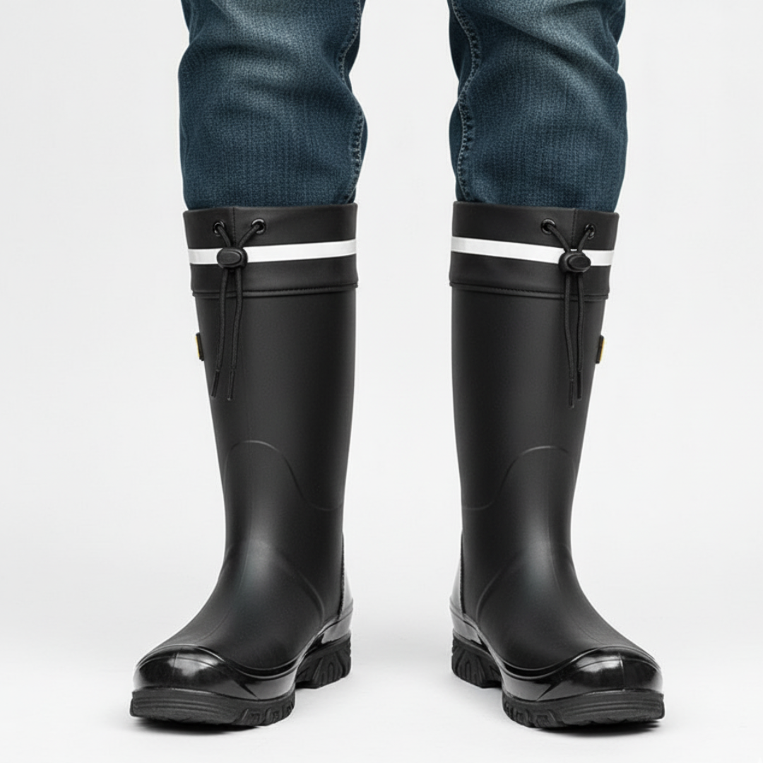 Rain Boots – StormTrek Mid-Calf Waterproof Boots for Men