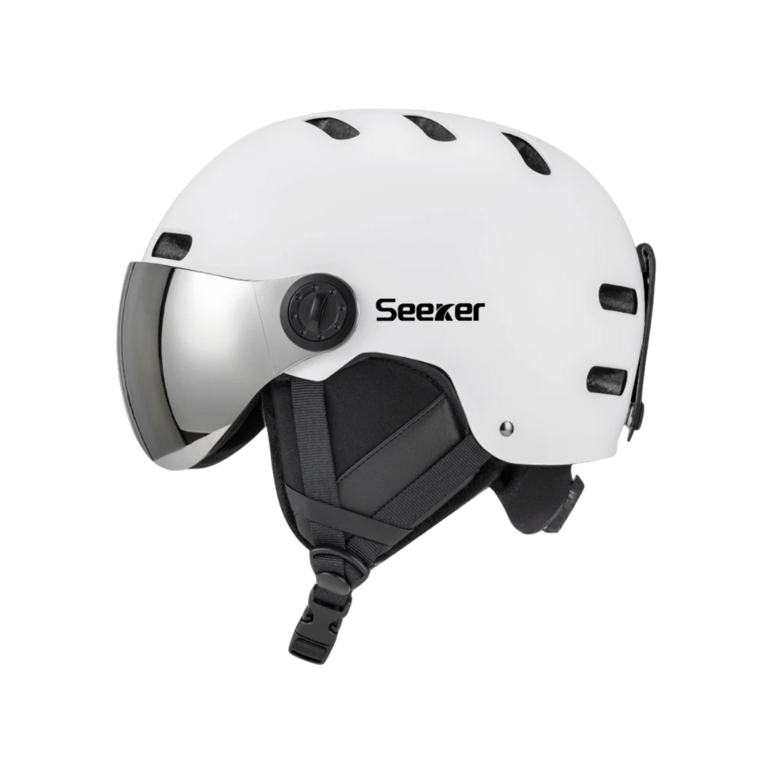 Ski Helmet with Visor – AlpenGuard