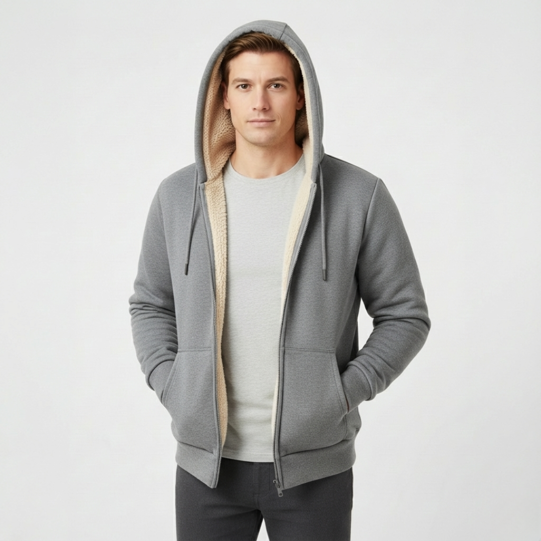 Nordspur | Heavyweight Hooded Zip Jacket