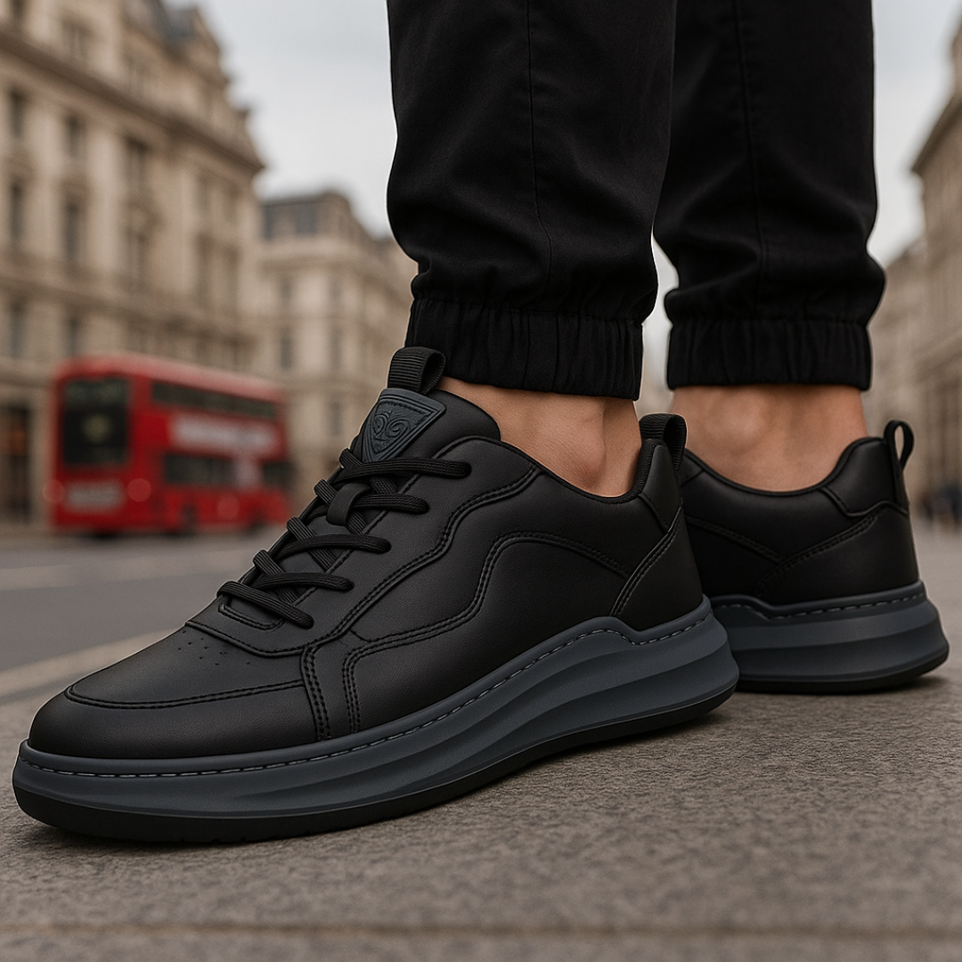 Leather Sneakers – Hudson Luxe Walkers