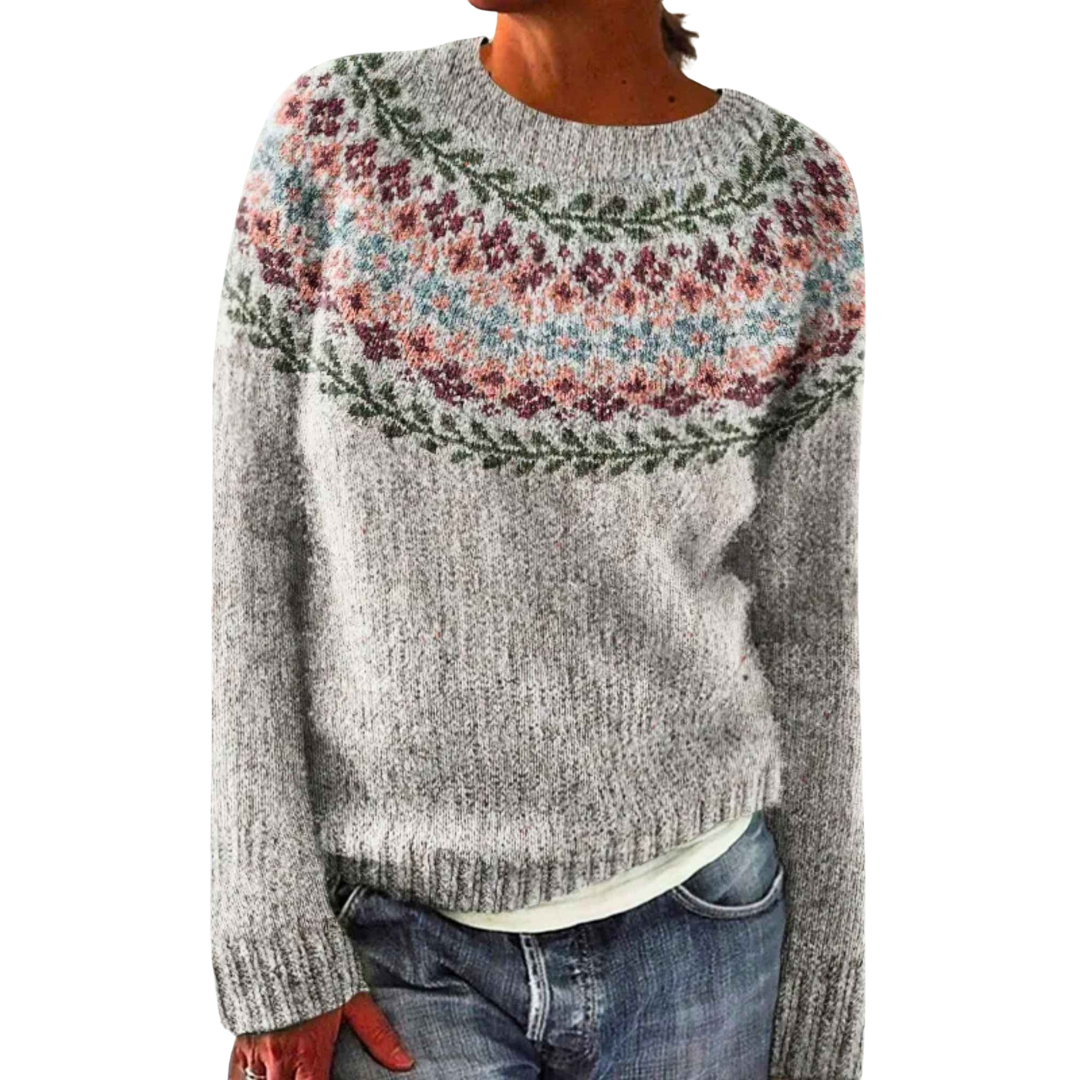 Fair Isle Knit Sweater Vest – FrostBloom Jumper