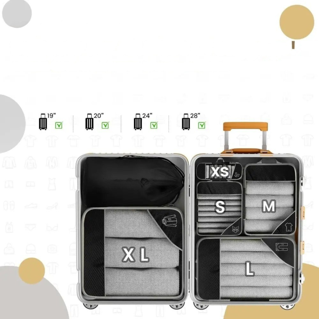 Nordspur | Packlyft Lightweight Polyester Packing Cubes