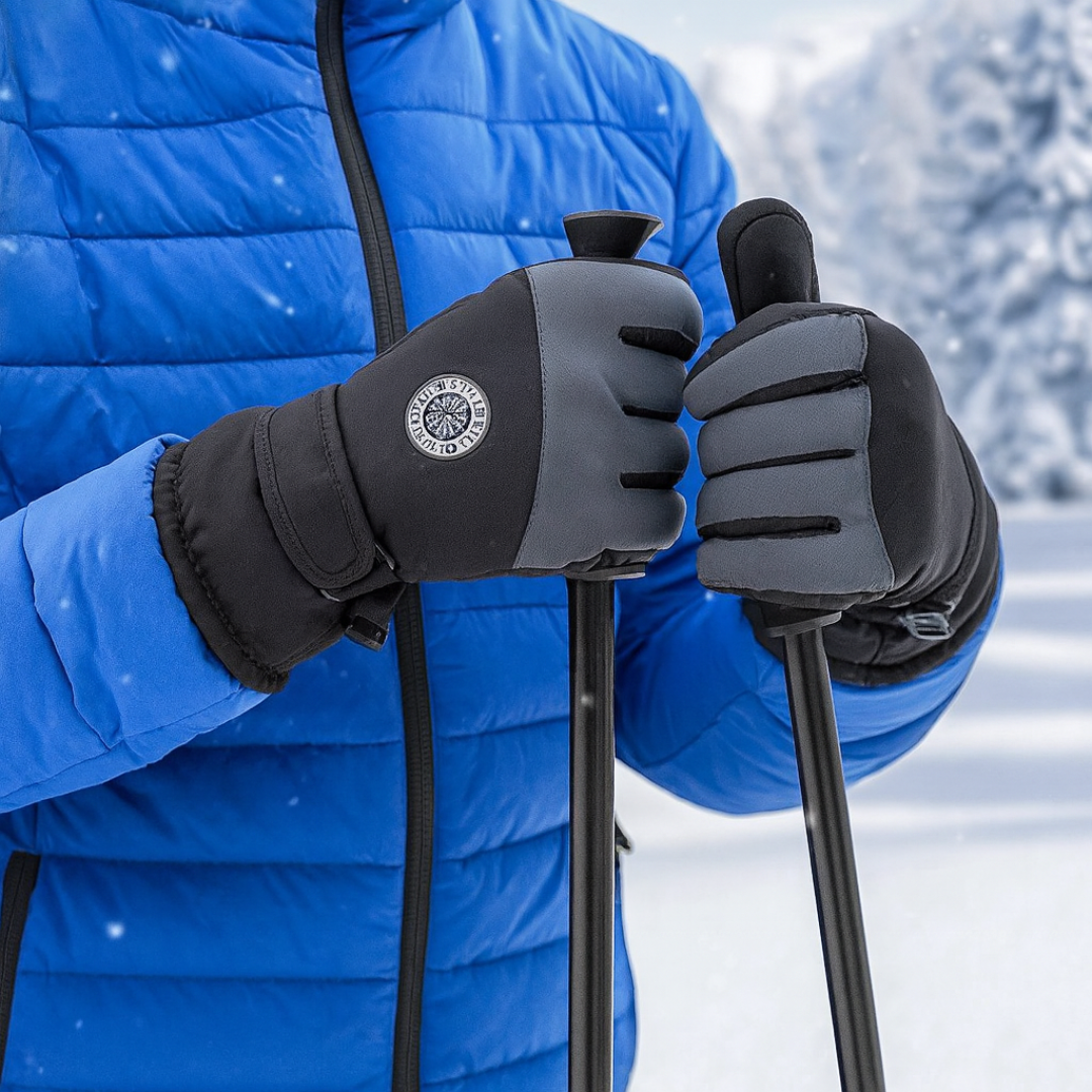 Unisex Waterproof Touchscreen Ski Gloves – FrostGriff