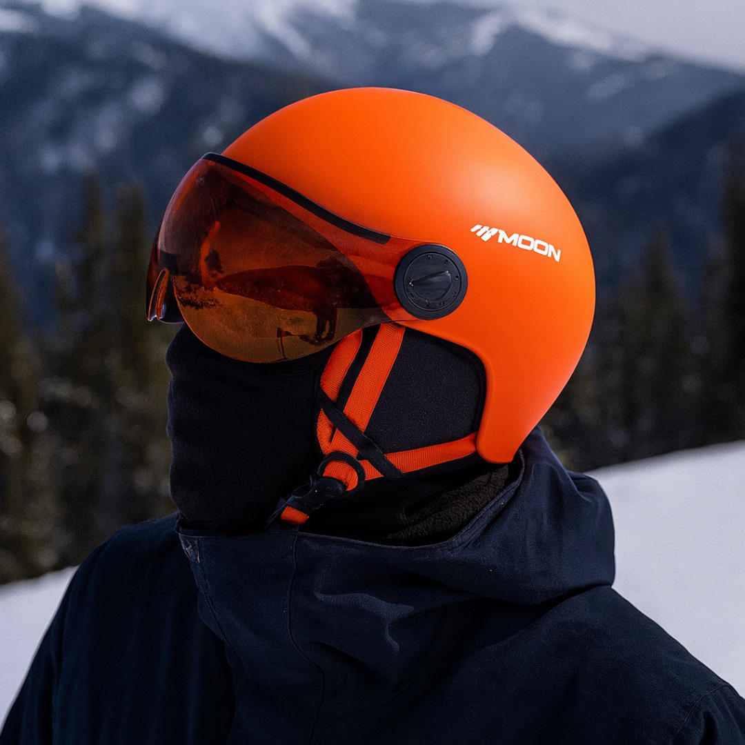 Ski Helmet with Visor – SnowGuard Pro