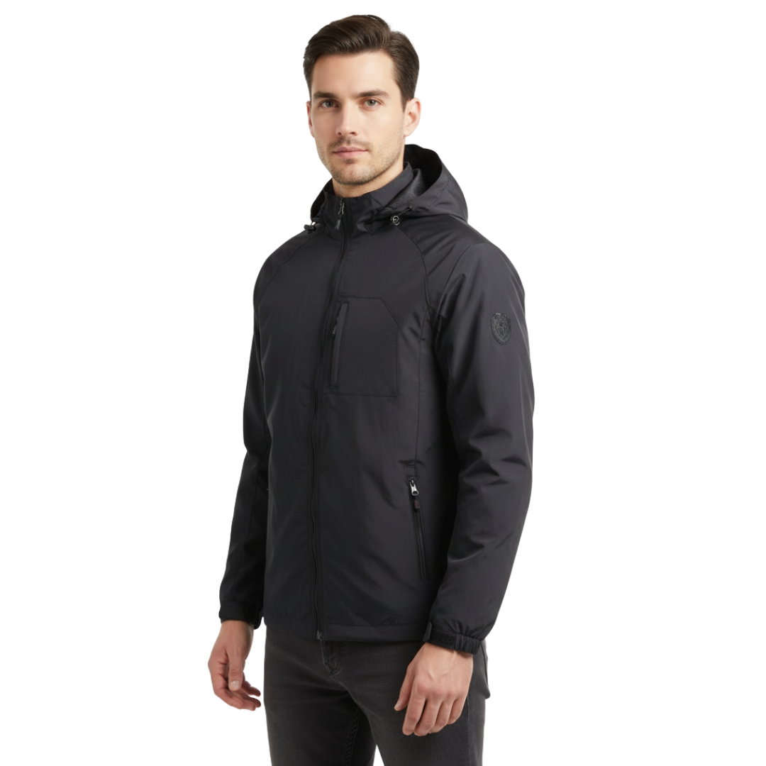 Men’s Waterproof Softshell Tactical Jacket – Hooded Outdoor Shell