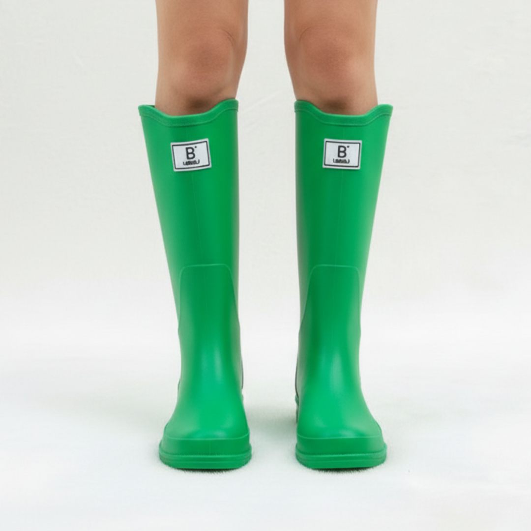 Rain Boots for Women Waterproof Mid-Calf Slip-On – StormTrek PVC Boots