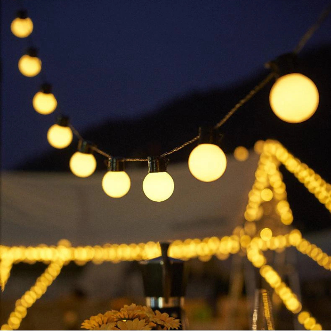 LED String Lights for Outdoor Use – GlanzLoom