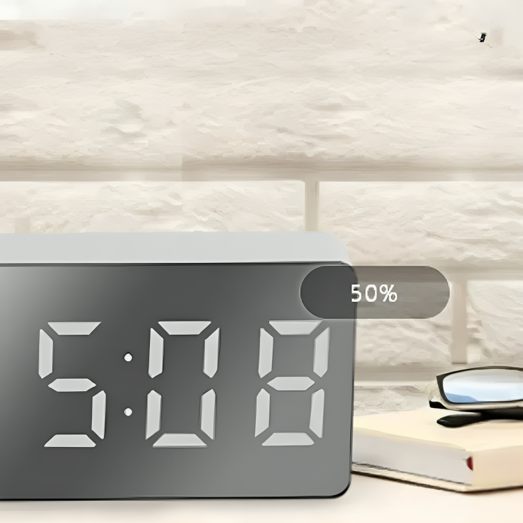 Nordspur | Luminora LED Mirror Digital Alarm Clock