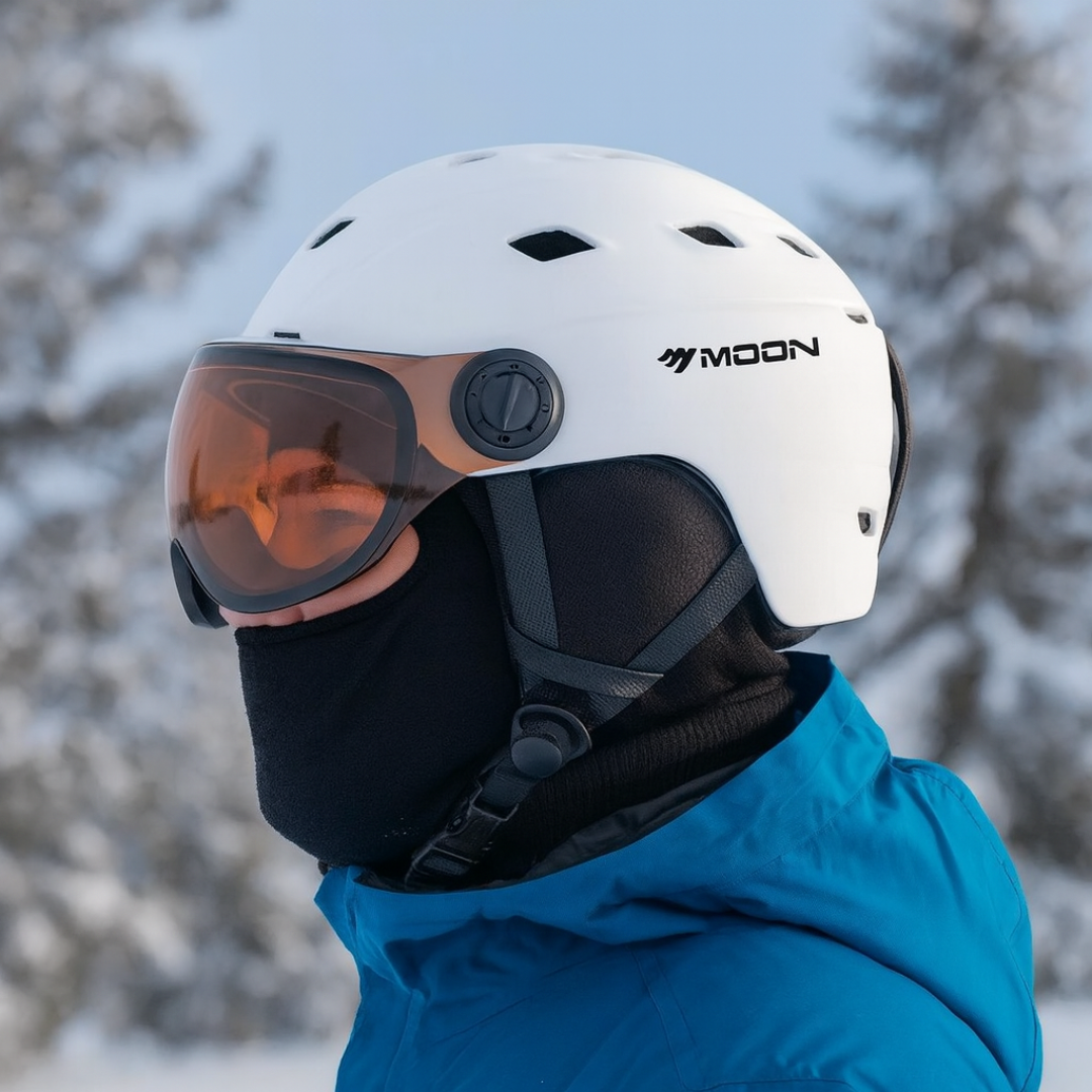 Ski Helmet with Visor – AlpenSchild