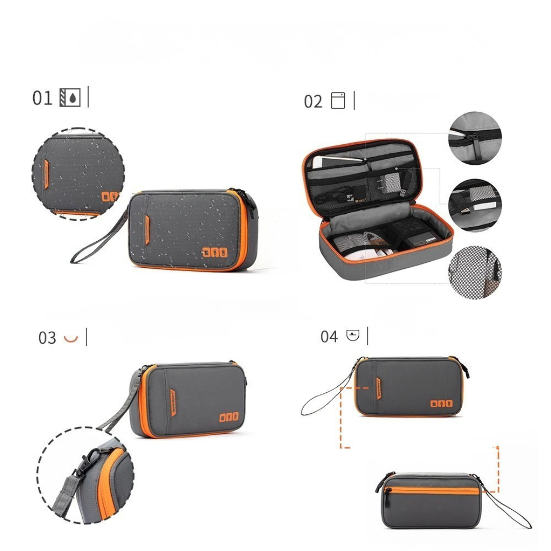 Nordspur | VoltCarry Portable Zippered Electronics Organizer