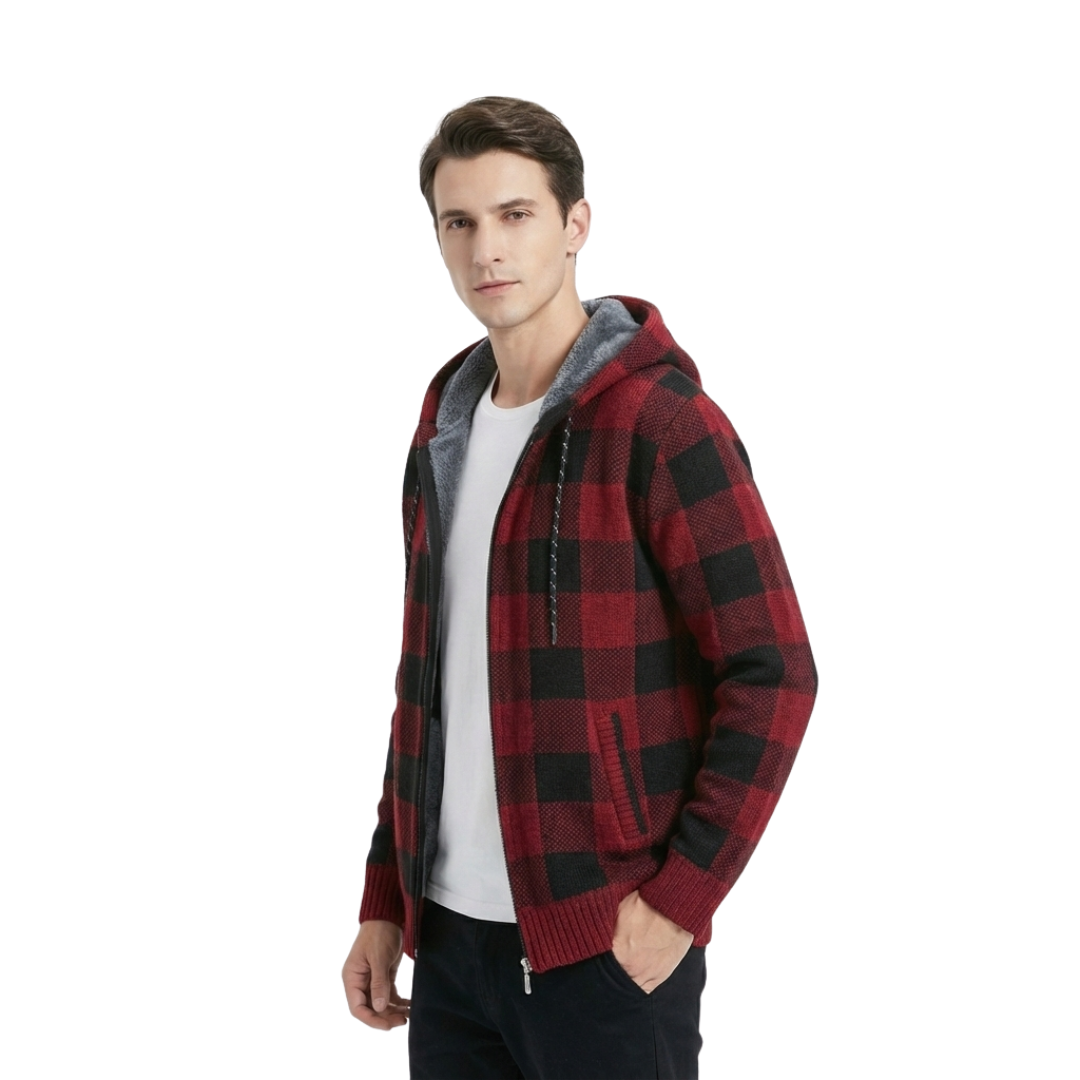 Nordspur | Hooded Knit Cardigan