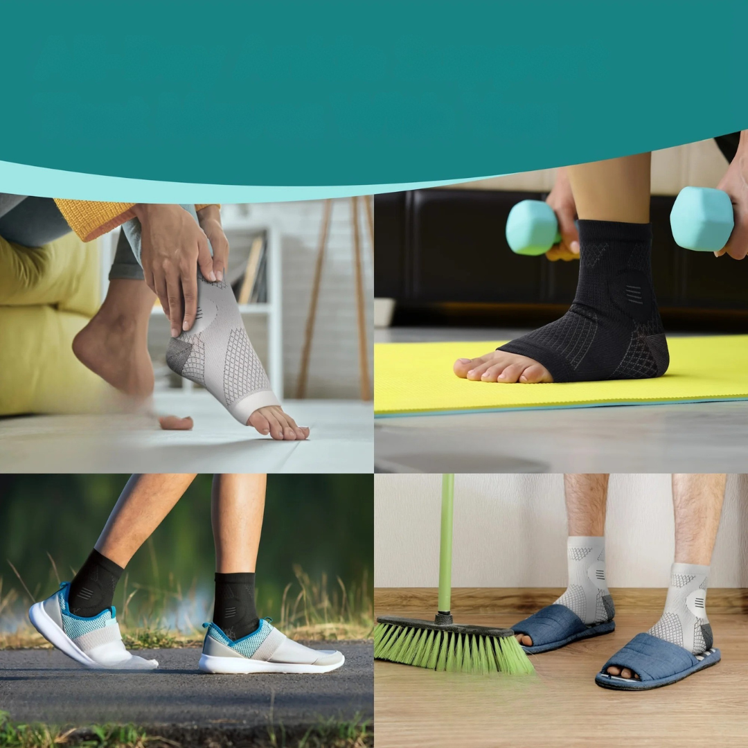 Nordspur | Anklexa Open Toe Ankle Compression Sleeve