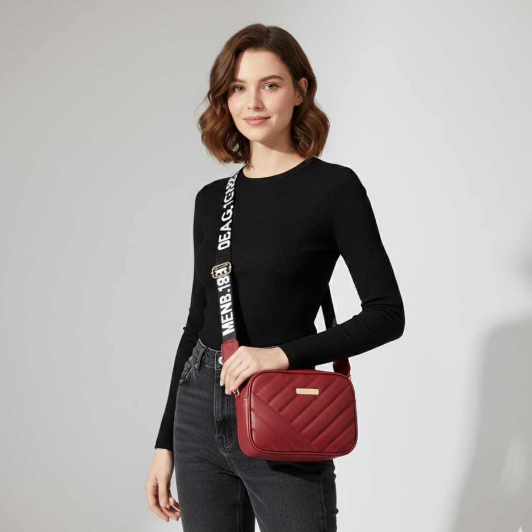 Nordspur | Small Quilted Crossbody Bag