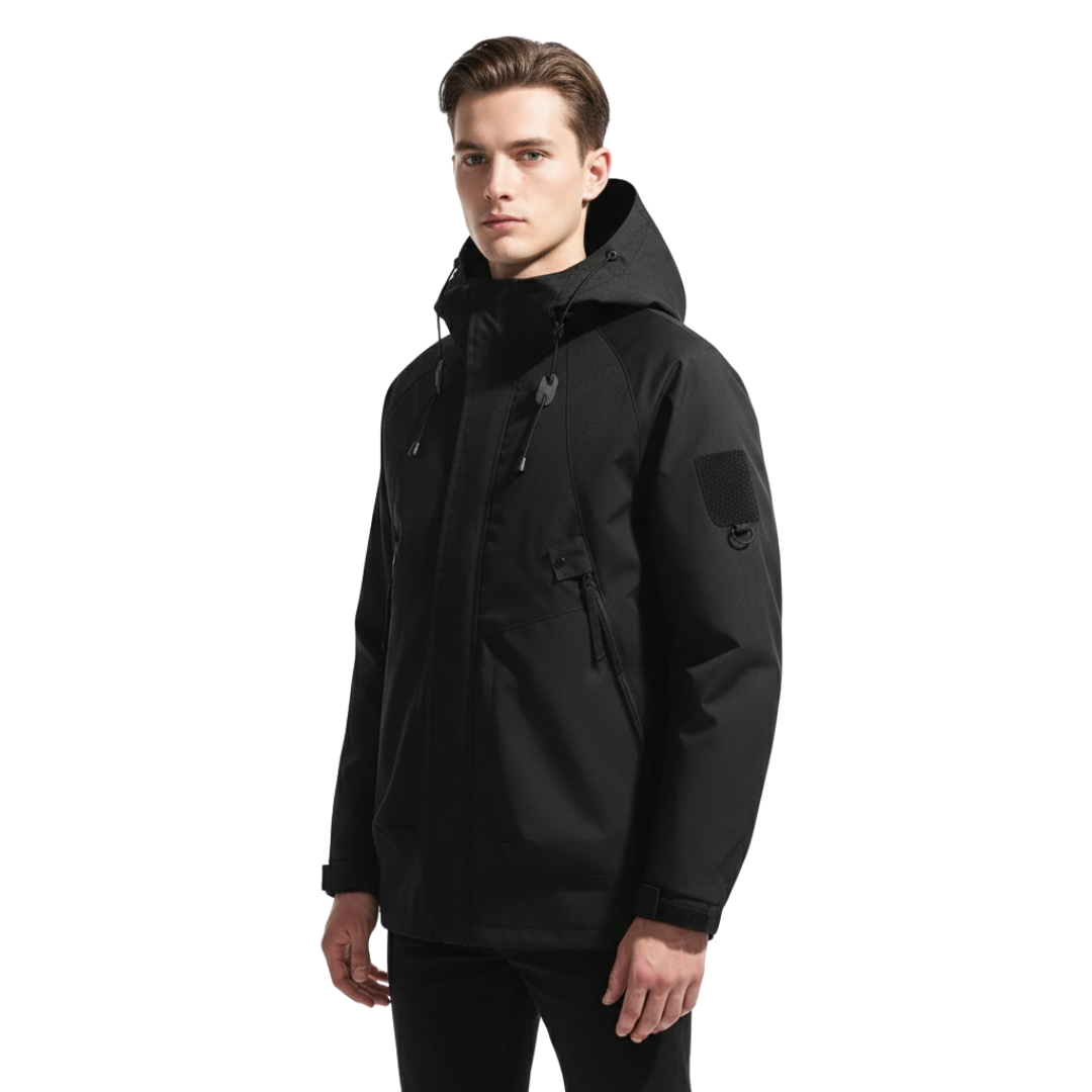 Unisex Waterproof Windbreaker – Lightweight Outdoor Rain Jacket