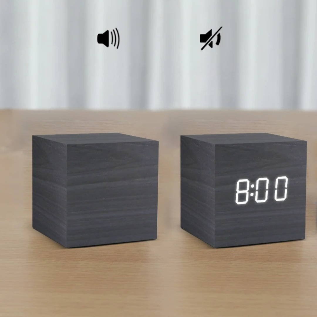 Nordspur | Woodverge Digital Wooden Tabletop Clock
