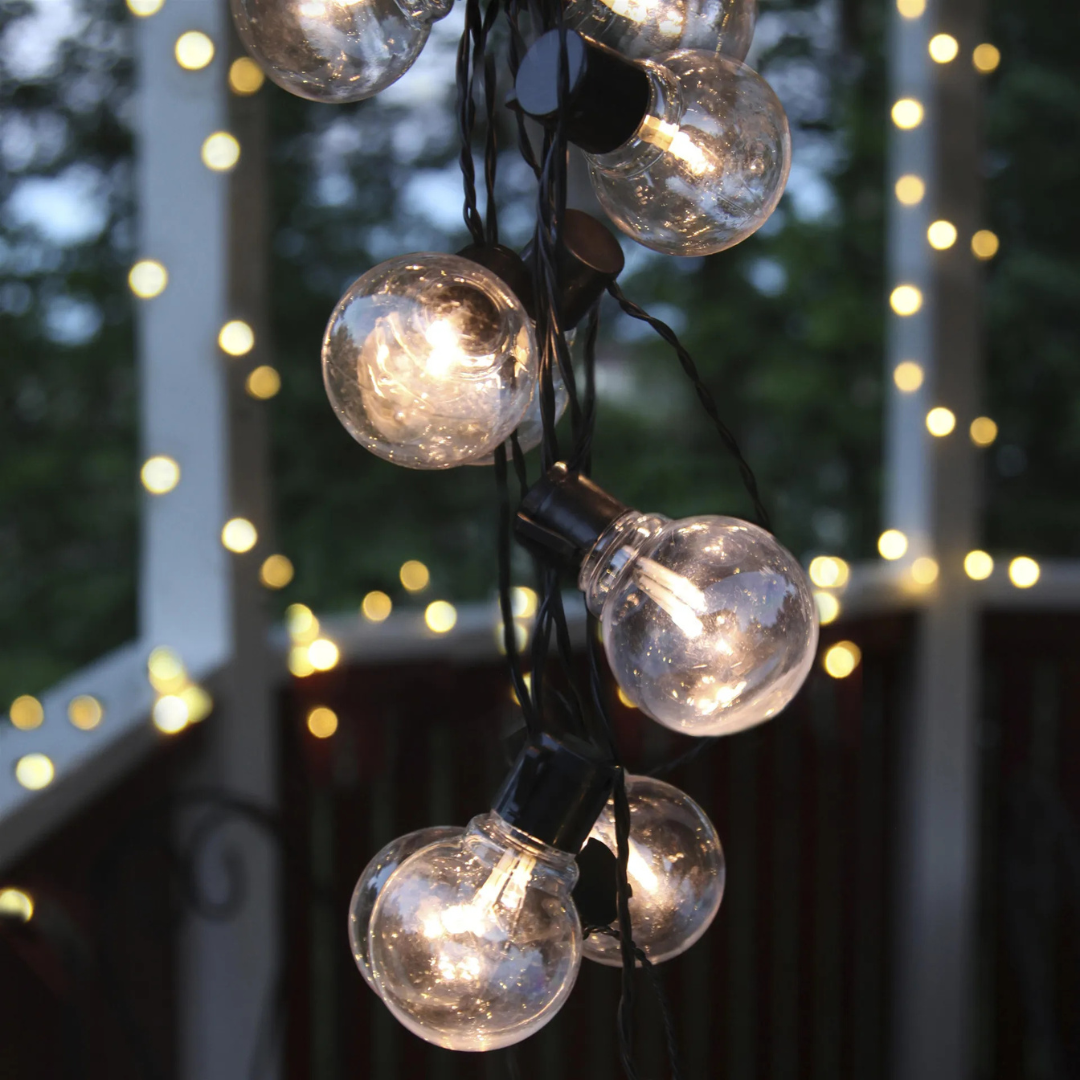 LED String Lights for Outdoor Use – GlanzLoom