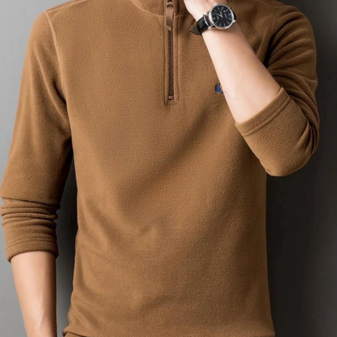 Half Zip Fleece Pullover for Men – GlacierCore Fleece