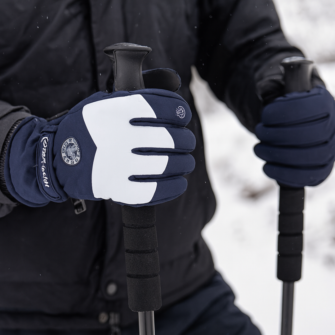 Unisex Waterproof Touchscreen Ski Gloves – FrostGriff