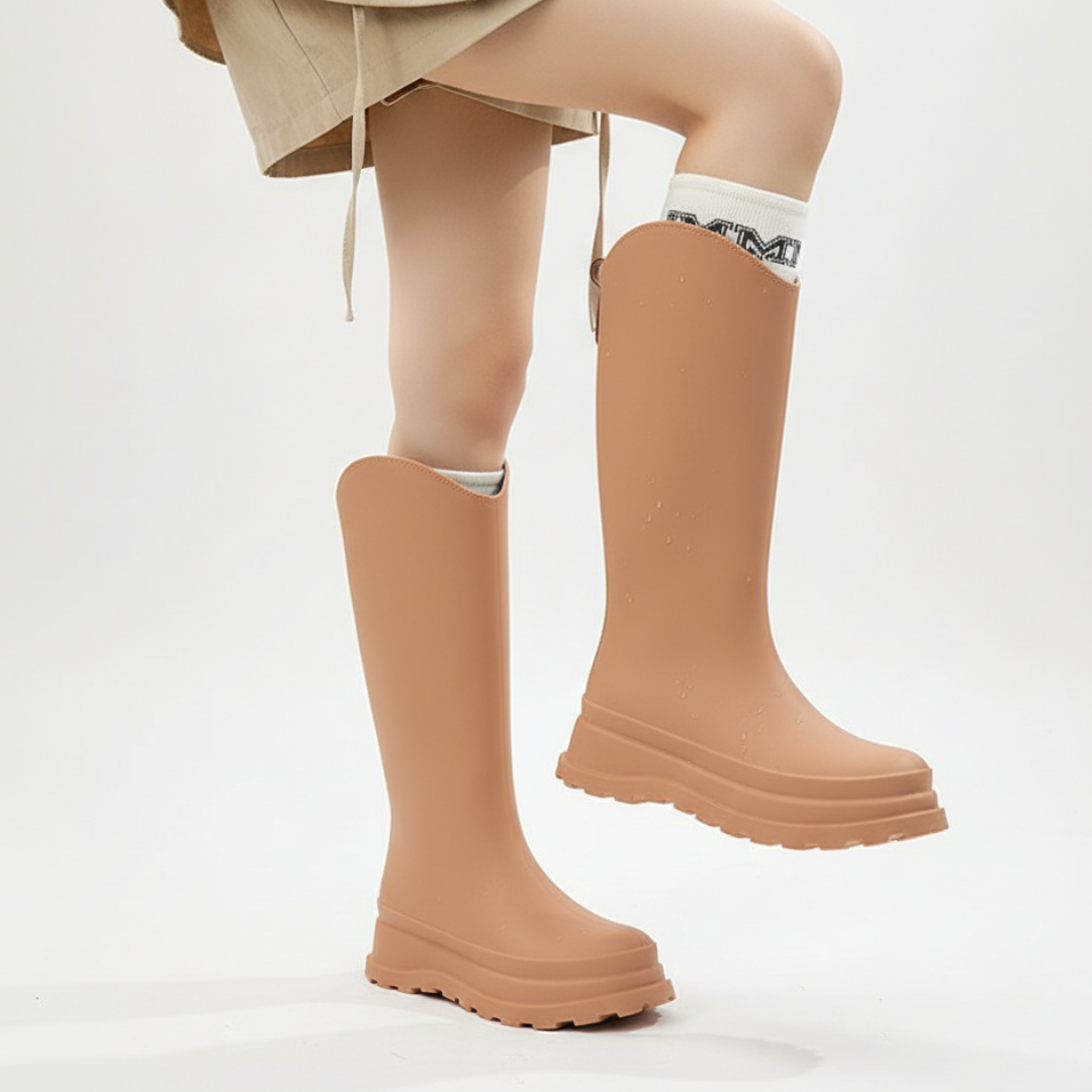 Rain Boots for Women – StormTread Knee-High Waterproof Boots