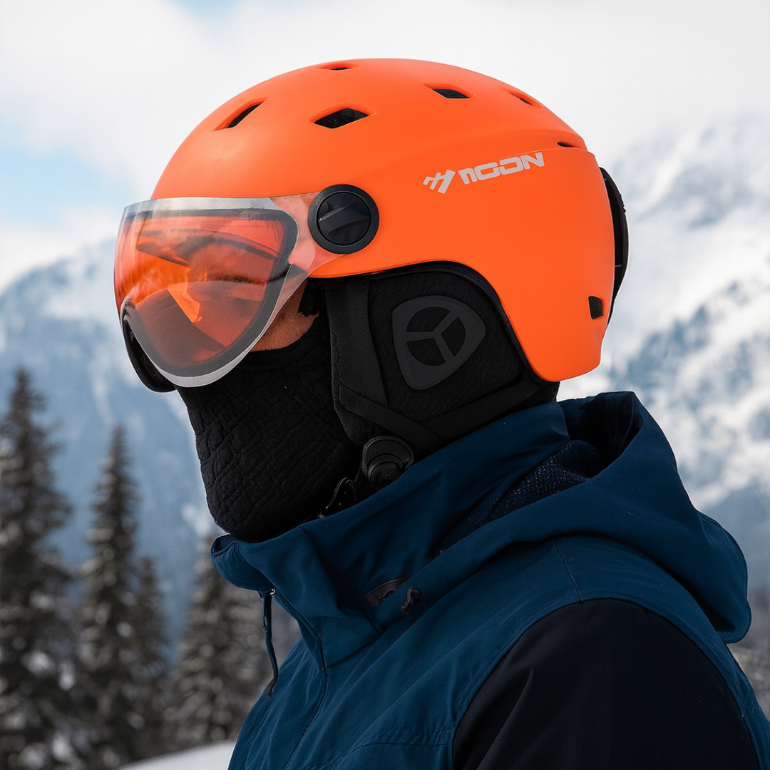 Ski Helmet with Visor – AlpenSchild