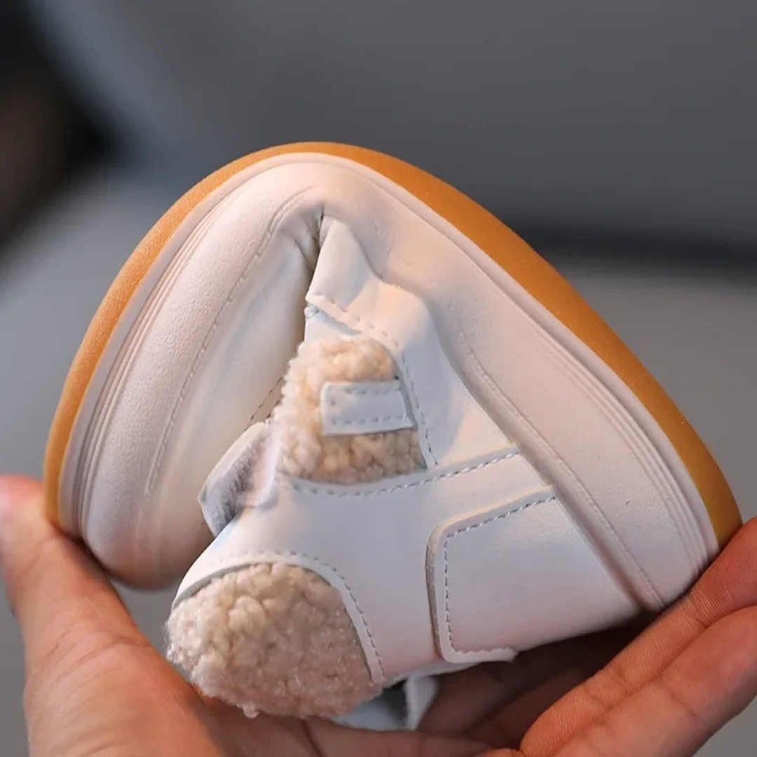 Baby Winter Shoes – StepSnug Children’s Ankle Boots with Plush Lining