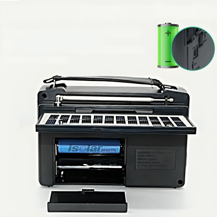 Nordspur | Solaraudio Portable Solar Emergency Radio