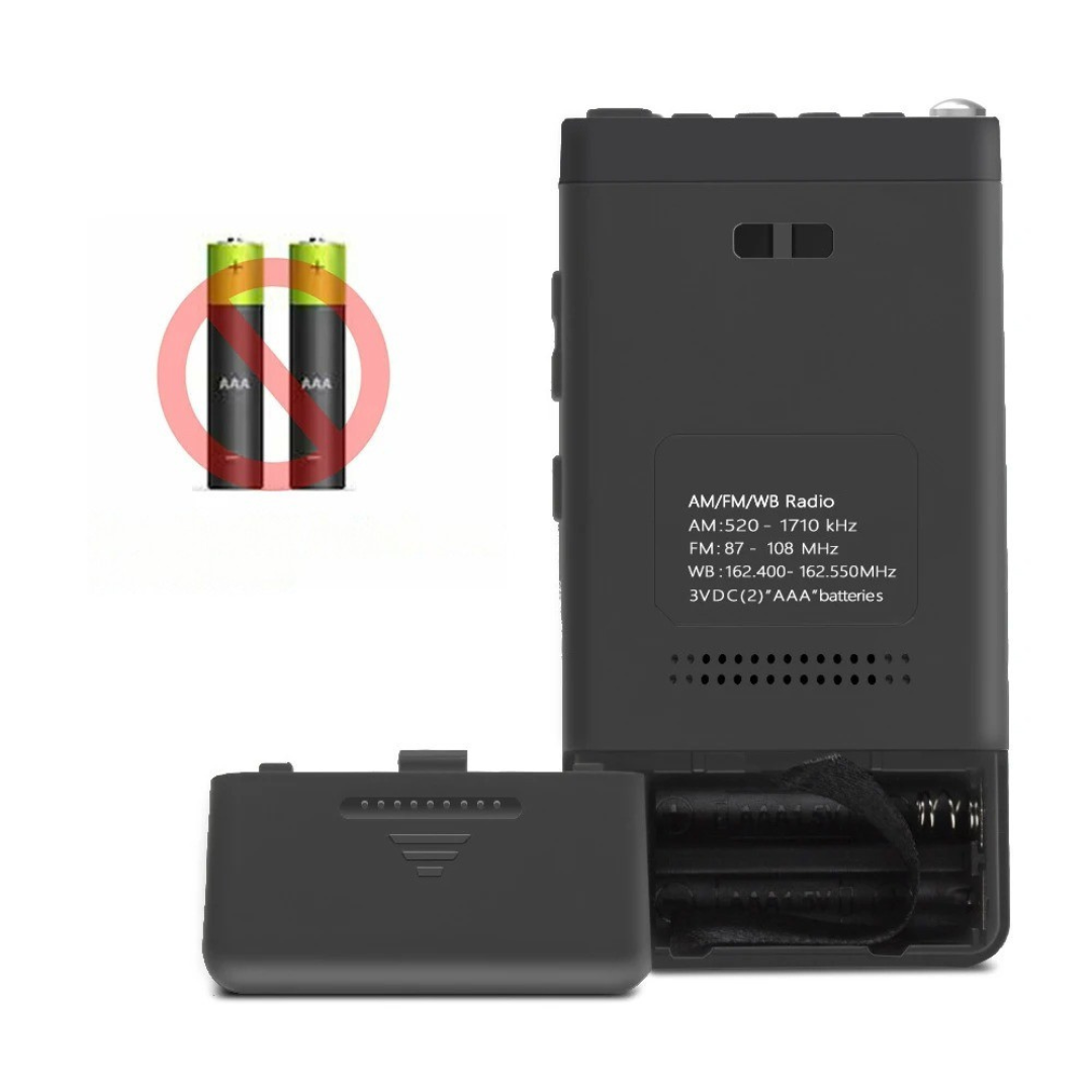 Nordspur | StormPocket Portable Emergency Weather Radio