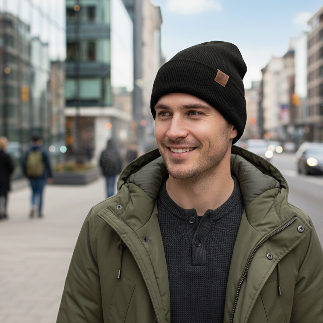 Winter Hat – Frosty Knitted Beanie