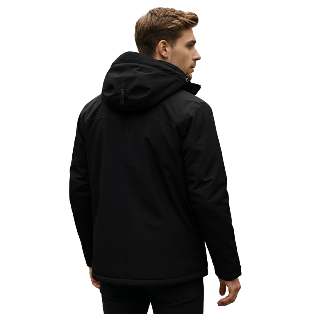 Men’s Waterproof Jacket with Hood – Rain & Windproof Coat