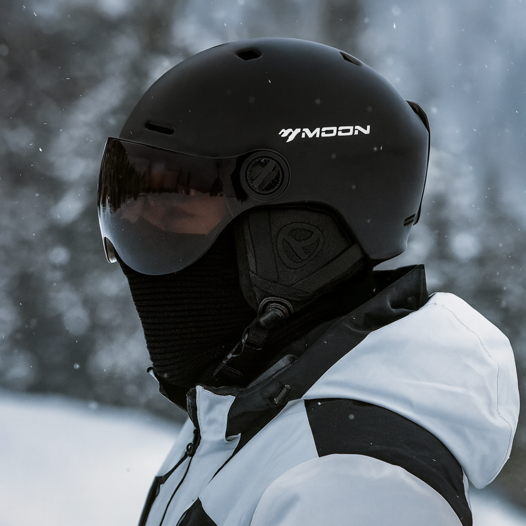 Ski Helmet with Visor – SnowGuard Pro