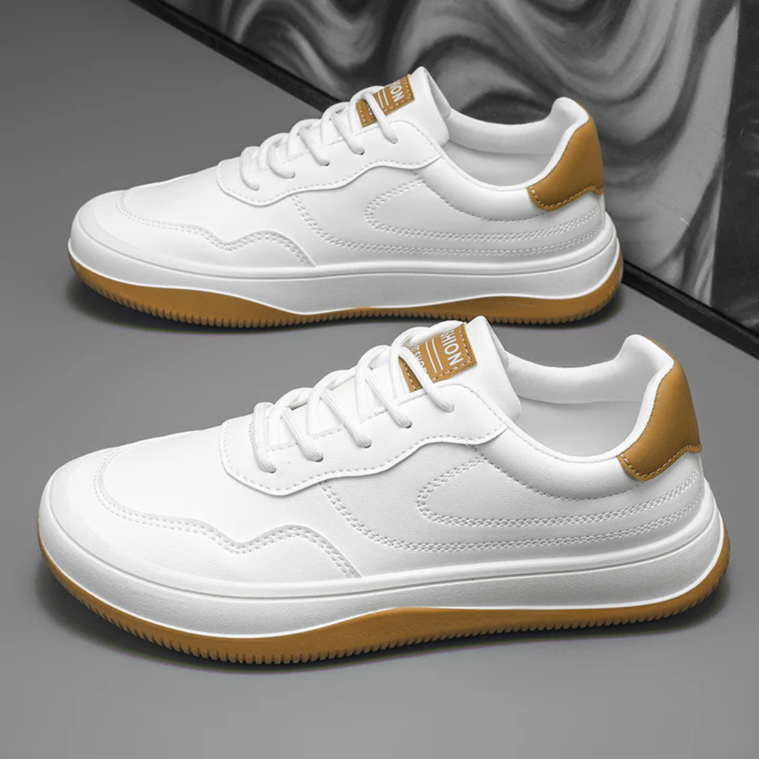 Leather Sneakers – Serata Luxe Trainers