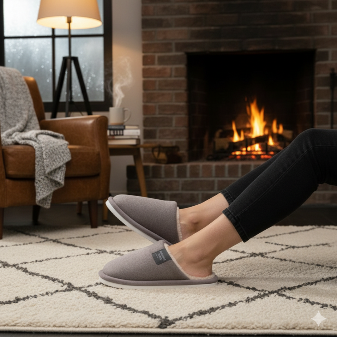 Slipper for Women – SoftStep Faux Suede Indoor Winter Slippers