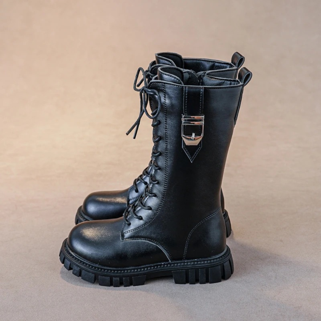 Baby Boots Waterproof with Side Zip & Anti-Slip Sole – SnowStride Children’s Boots