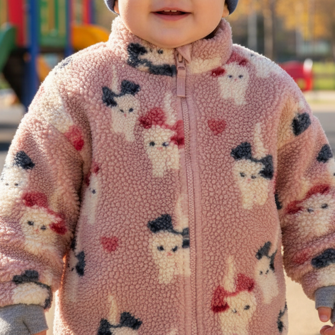 Baby Jacket – CosyCritter Children's Winter Zip-Up Fleece
