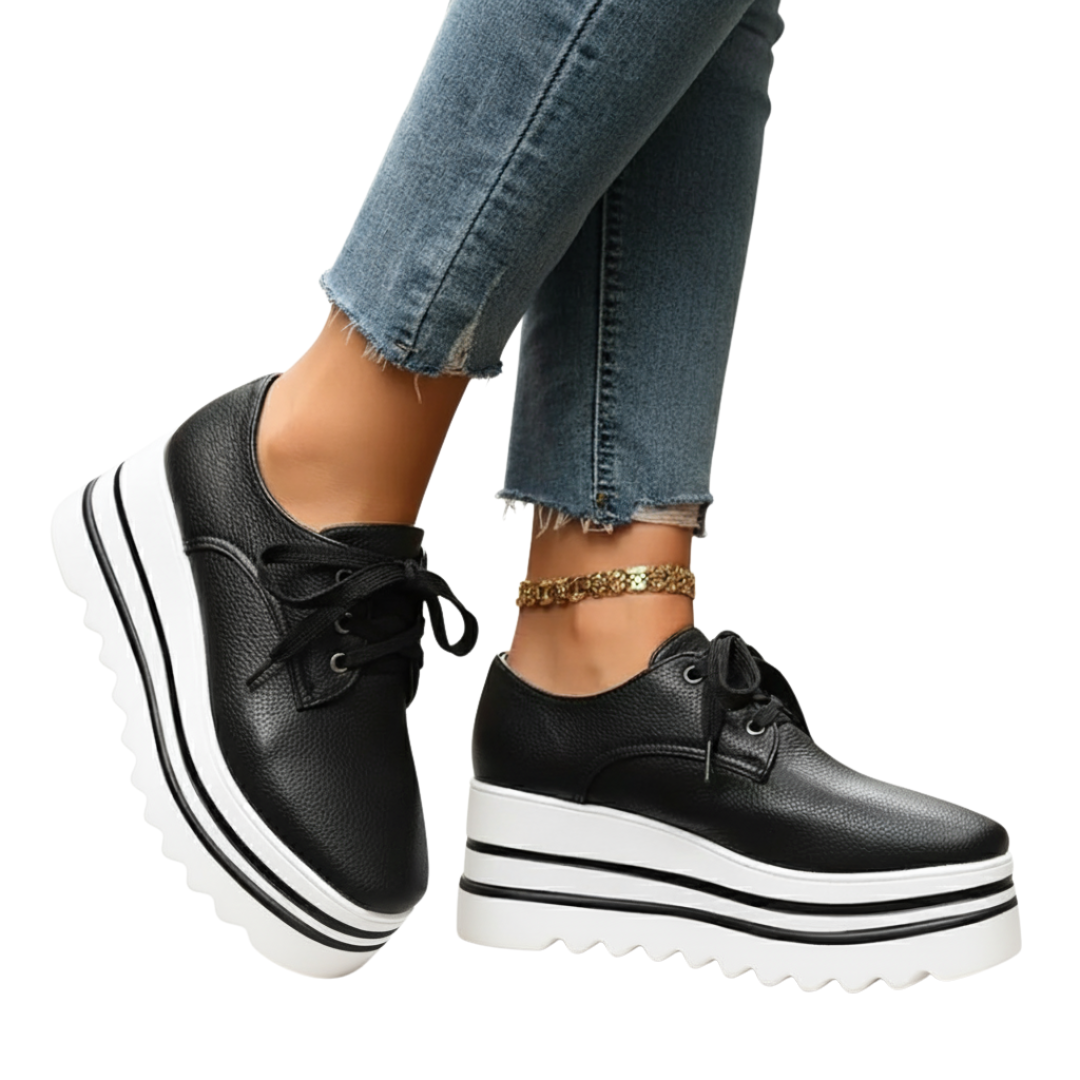 Nordspur | Solenne Platform Lace-Ups