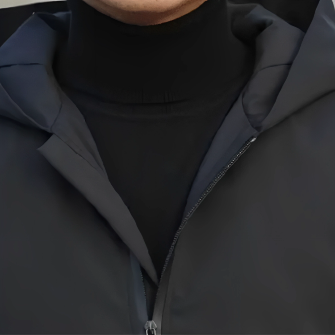 Men’s Waterproof Softshell Jacket – Windproof Hooded Raincoat