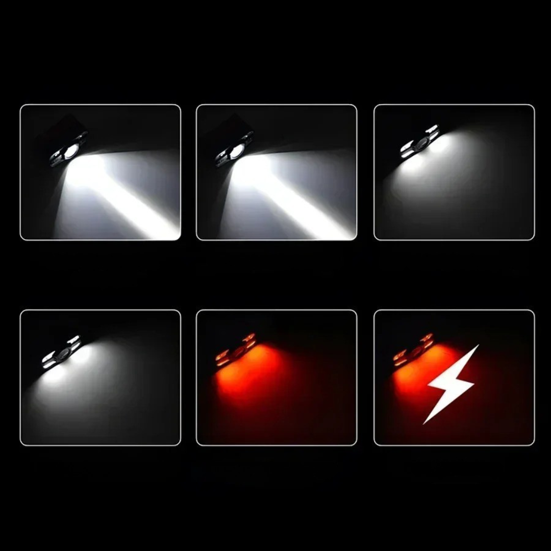 Nordspur | TrailGlint USB Rechargeable LED Headlamp