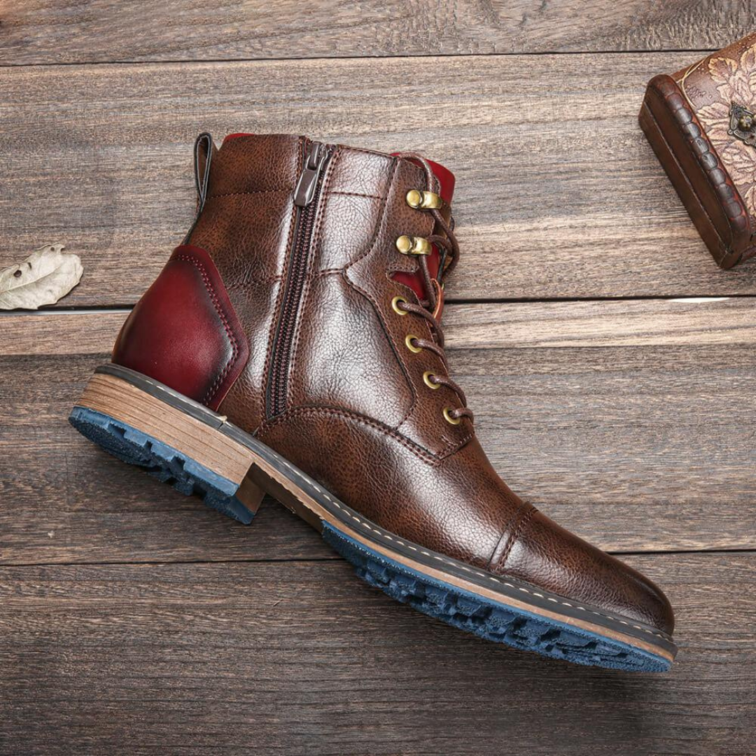 Leather Oxford Boots for Men – Redstone Heritage