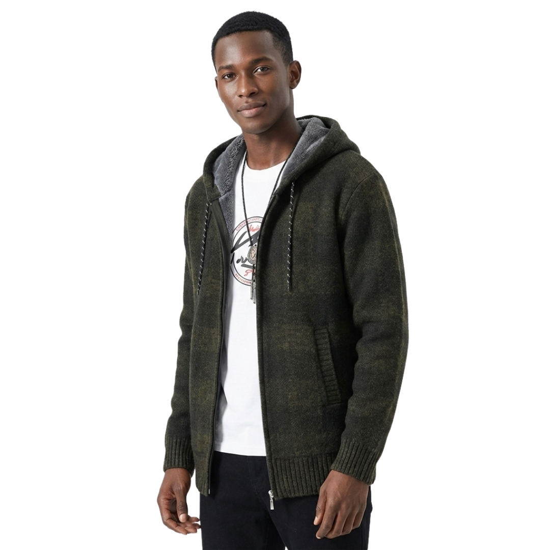 Nordspur | Hooded Knit Cardigan