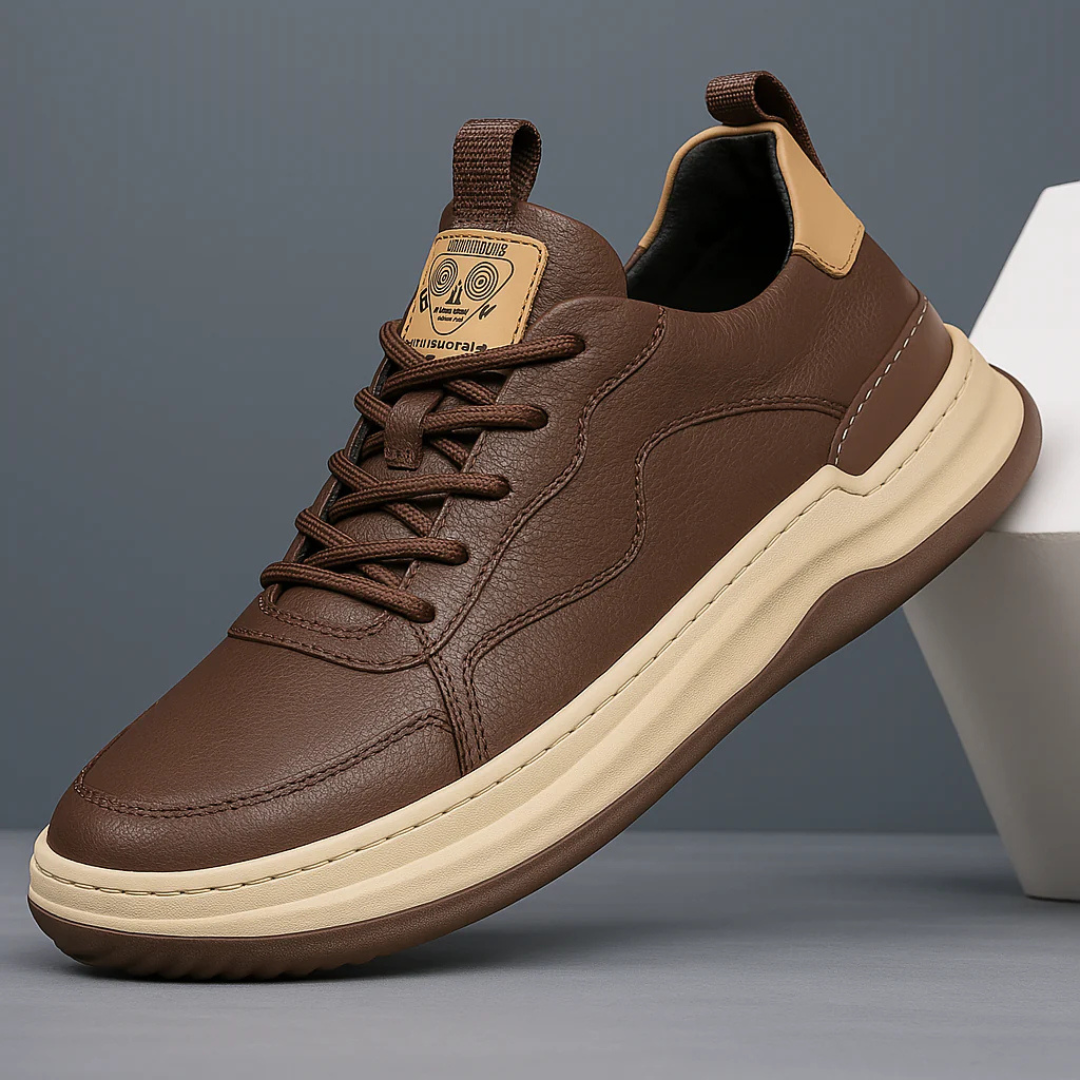 Leather Sneakers – Hudson Luxe Walkers